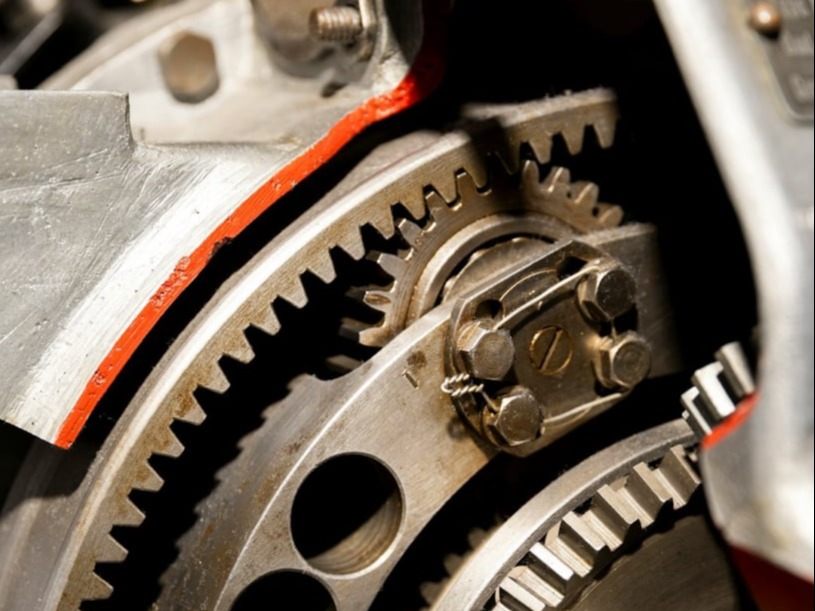 motor gear on a motorcycle